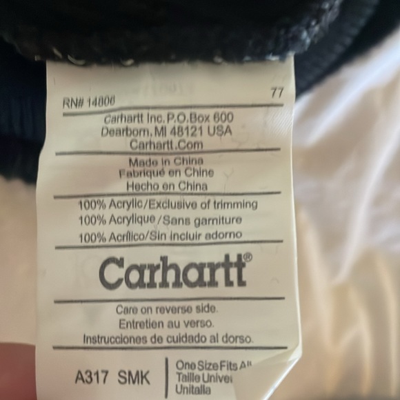 Vintage Carhartt Mini Beanie - Picture 2 of 7